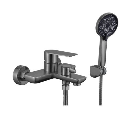 Смеситель для ванны Fmark FS8803Q, графит
