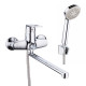 Смеситель для ванны FRUD R22072, хром