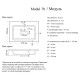 Раковина Madera Modul 70, белый