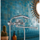 Смеситель для ванны WesnaArt RASSVET RAS02-320, хром