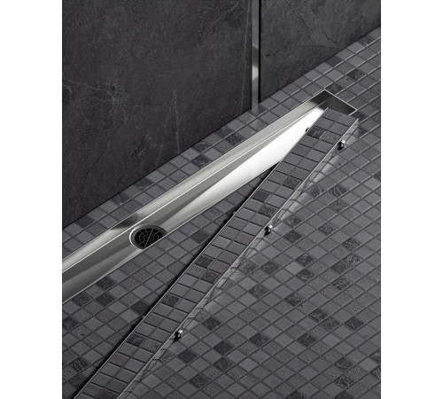Душевой лоток (двухсторонняя решетка) TIMO Drain System DS230208/01, сатин