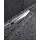 Душевой лоток (двухсторонняя решетка) TIMO Drain System DS230208/01, сатин