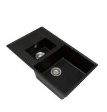 Кухонная мойка Grandex Aqua Topline 600114, черный