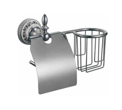 Держатель для туалетной бумаги и освежителя Savol S-L06851A, хром
