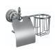 Держатель для туалетной бумаги и освежителя Savol S-L06851A, хром