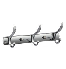 Планка с крючками Savol S-06203B, хром