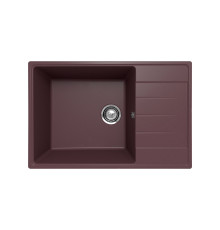 Кухонная мойка Ulgran Quartz Prima 760-06, трюфель