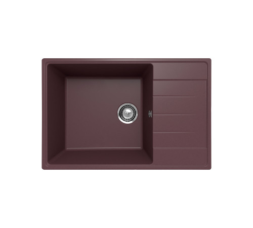 Кухонная мойка Ulgran Quartz Prima 760-06, трюфель