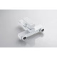 Смеситель для ванны Knotlor KN-22/WY, белый