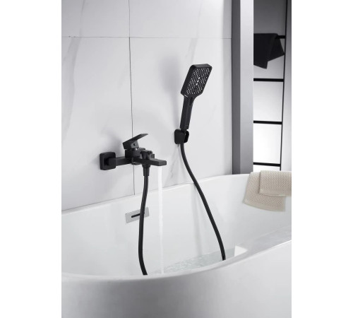 Смеситель для ванны Knotlor KN-22/BL, черный