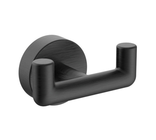 Крючок для ванной комнаты двойной Raglo R320.052.09, графит