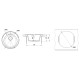 Кухонная мойка Dr. Gans РОТАНГ 29.010.B0500.402, дюна