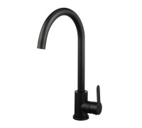 Смеситель для кухни WesnaArt EKO EKO05-110Black, черный