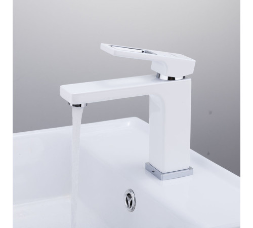Смеситель для раковины Gappo G1017, белый