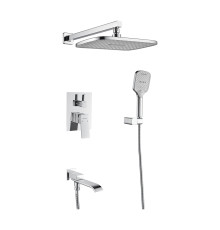 Душевая система встраиваемая Shevanik S4035, хром