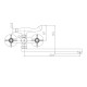 Смеситель для ванны Haiba HB2124, хром