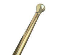 Карниз телескопический для ванной Savol SK-1630B, золото