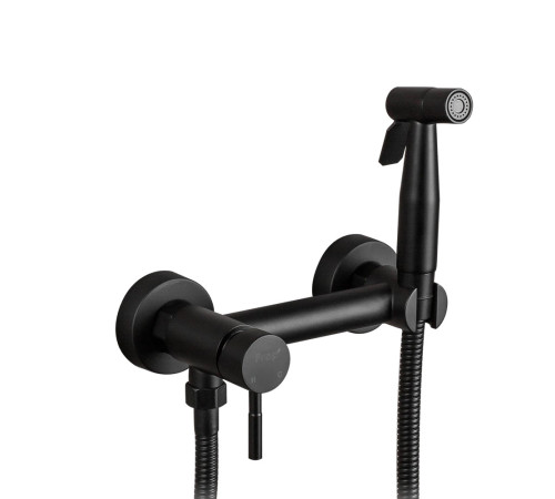 Гигиенический душ со смесителем FRAP F7503-6, черный
