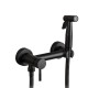 Гигиенический душ со смесителем FRAP F7503-6, черный