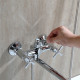 Смеситель для ванны FRUD R22601, хром
