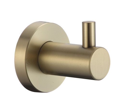 Крючок для ванной комнаты Savol S-005653C, матовое золото