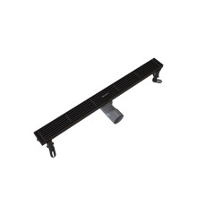 Душевой трап линейный Knotlor SDRW0600LBL, матовый черный