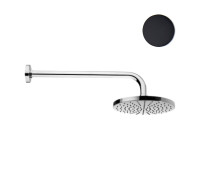 Верхний душ Webert AC0013560METAL, черный