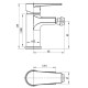 Смеситель для биде Esko BT45B, черный