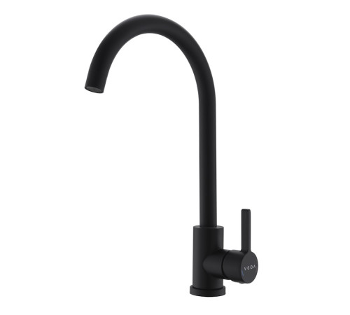 Смеситель для кухни Voda Kitchen K 55B, черный