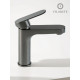 Смеситель для раковины FILARETE Retta FL5030BG, графит