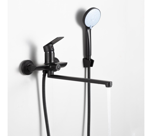 Смеситель для ванны FRUD R22158-6, черный
