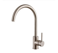 Смеситель для кухни Haiba HB70304-3, сталь