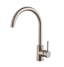 Смеситель для кухни Haiba HB70304-3, сталь