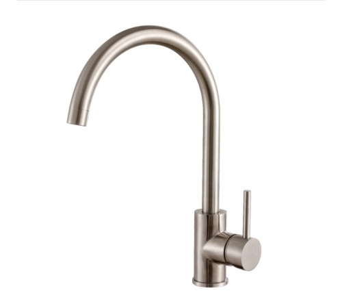 Смеситель для кухни Haiba HB70304-3, сталь