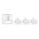 Душевая кабина (душевой бокс) Timo Standart Silver F T-6655SF, 150x150x220