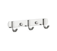 Планка с крючками FRUD R202-3, хром