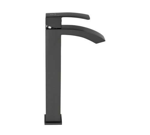 Смеситель для раковины высокий FILARETE Waterfall FL6010BG, графит