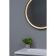 Зеркало Silver Mirrors Делуна/Deluna D800 TX (алюм. профиль, цвет черный, бесконтактный сенсор)