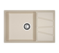 Кухонная мойка GranFest VERTEX 780L, кашемир
