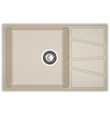 Кухонная мойка GranFest VERTEX 780L, кашемир