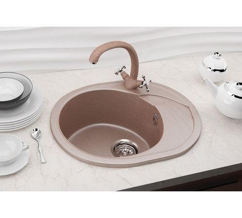 Кухонная мойка Ulgran U-403-307, терракот