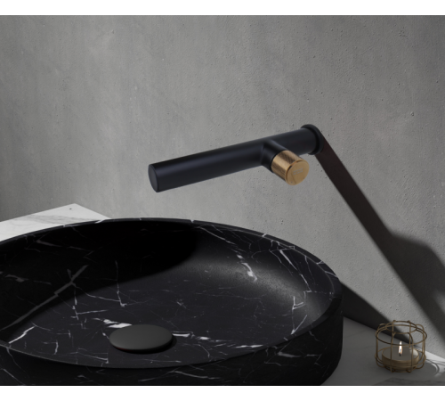 Смеситель для раковины Bronze de Luxe AVANTGARDE 2021MH, черный