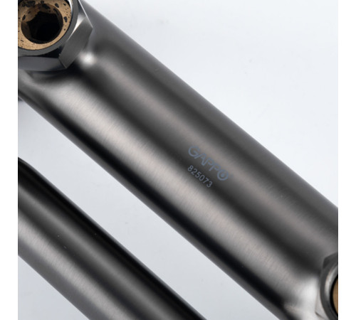 Смеситель для ванны GAPPO G3206-9, оружейная сталь