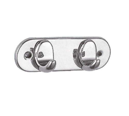 Планка с крючками для полотенец Haiba HB1505-2, хром