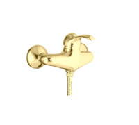 Смеситель для душа Webert Aurora AU870102010, золото