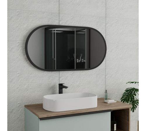 Зеркало Maretti Project Black PB50100V71, 50х100 см