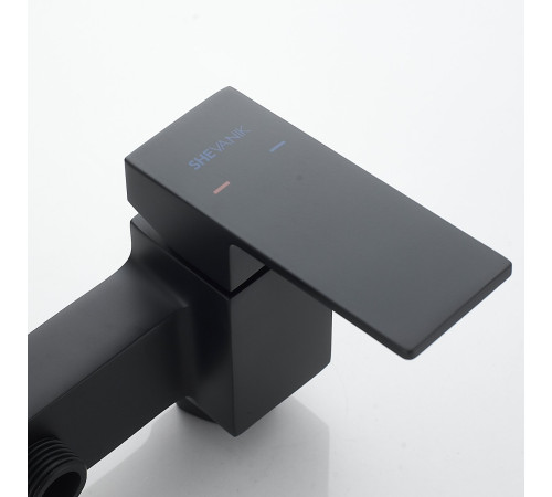 Гигиенический душ со смесителем Shevanik S9605H-1, черный