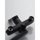 Смеситель для ванны Shevanik S4522H, черный