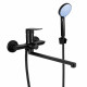 Смеситель для ванны FRUD R22158-6, черный