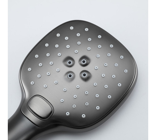 Смеситель для ванны GAPPO G3217-9, оружейная сталь